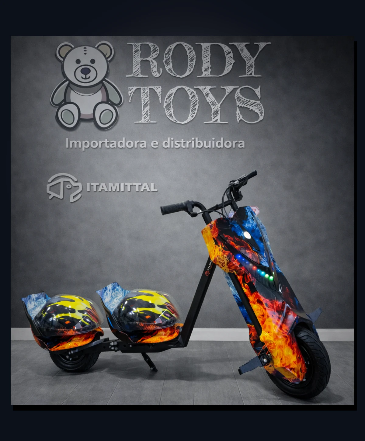 Linha de triciclos drift